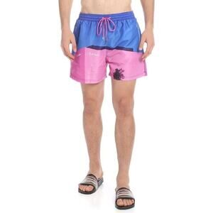Paul Smith Swim Trunks Y2K shorts beach Blue Pink Small A006180